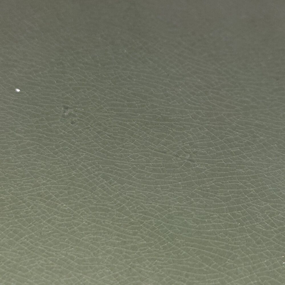 Weller Pottery Green Rosemont Large Shallow Tri-Foot Flower Bowl Plant Dish - Picture 5 of 13